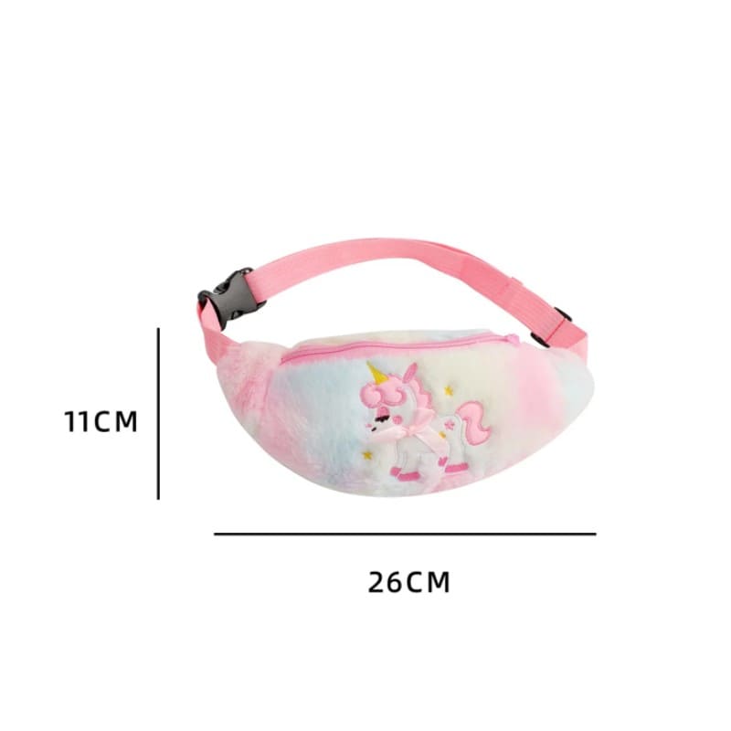 sac banane en moumoute pour enfant mesure