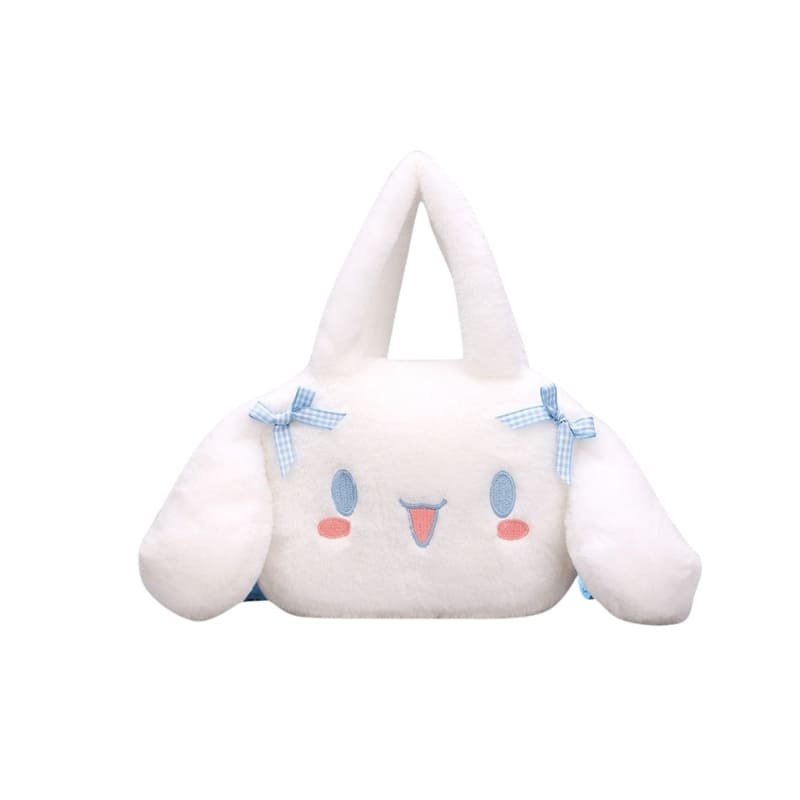 sac bandouliere fourrure cinnamoroll